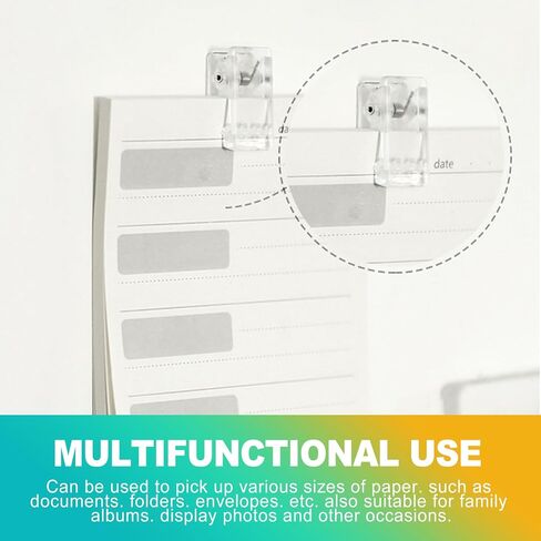 50 Pcs Self Adhesive Tapestry Wall Hanging Clips, Clear Hooks for Photos, Posters, Banners, Strong Damage-Free Hangers for Home, Dorm & Office Décor in Saudi Arabia