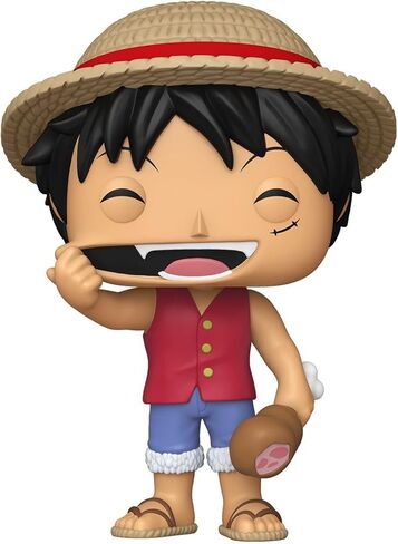 فونكو بوب! Jumbo: One Piece - Monkey D. Luffy - Finyl Figure - فكرة الهدية - البضائع الرسمية - ألعاب للأطفال والكبار - مراوح أنيمي - نموذج نموذج لهواة الجمع والعرض in Saudi Arabia