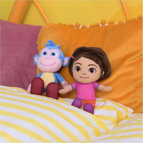 Dora Official Boots Plush Doll, Educational Toys, Plush Toys, Stuffed Monkey for Ages 3 and Up, 8" in Saudi Arabia