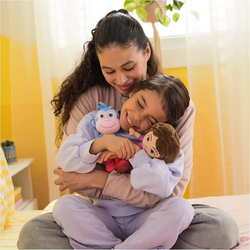 Dora Official Boots Plush Doll, Educational Toys, Plush Toys, Stuffed Monkey for Ages 3 and Up, 8" in Saudi Arabia