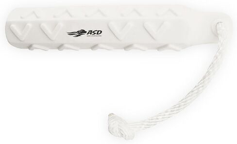 Avery ASD 2" HexaBumper Hunting Sporting Gun Dog Game Retriever Dummy | Water & Upland Mark Training Retrieval Tool | Hexagonal, Floating Design, Easy-Grip Texture, Throw Rope, White (02701) in Saudi Arabia