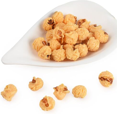 Fake Popcorn, 30 Pcs Spherical Artificial Popcorn Models Simulation Realistic Popcorn Food Props for DIY Craft Home Kitchen Party Dollhouse Decor in Saudi Arabia