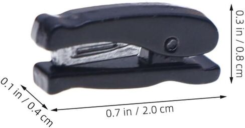 4pcs Mini Stapler for Dollhouse واقعية لوازم المكاتب المصغرة الملحقات المكتبية للفصول الدراسية المدرسية تعزز المهارات الحركية الدقيقة التنمية الإدراكية in Kuwait