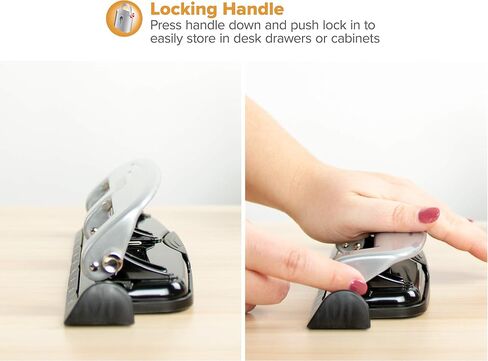 Bostitch ez Squiez ™ Three-Bolle Punch ، سعة 12 ورقة (2100) in Saudi Arabia