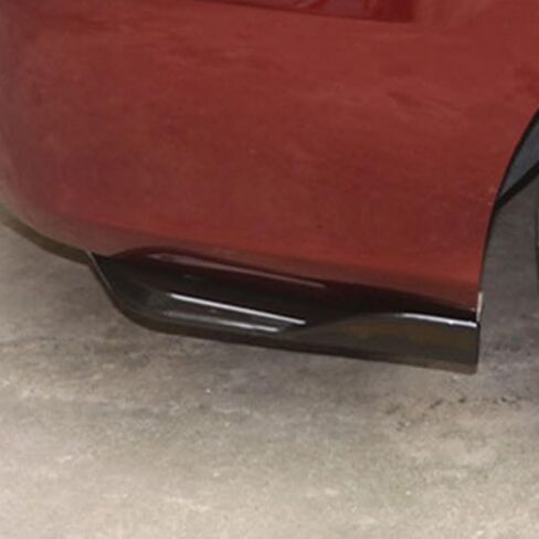 مفسد الشفاه الخلفي لـ Lexus RC 2014-2024 ، Skirt Spoiler Lip Lip Rive Pustser Diffuser Car Excessories Car Lip Lip Excesssions ، Black Carbon in Kuwait