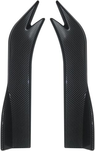 مفسد الشفاه الخلفي لـ Lexus RC 2014-2024 ، Skirt Spoiler Lip Lip Rive Pustser Diffuser Car Excessories Car Lip Lip Excesssions ، Black Carbon in Kuwait