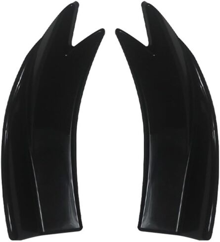 مفسد الشفاه الخلفي لـ Lexus RC 2014-2024 ، Skirt Spoiler Lip Lip Rive Pustser Diffuser Car Excessories Car Lip Lip Excesssions ، Black Carbon in Kuwait