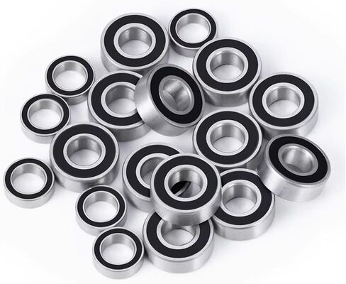 RC Repair Parts Compatible with Tamiya M05 M06 1/10 RC Car Bearing Upgrades Part Accessories 18Pcs Rubber Seal Sealed Ball Bearings Kit in Saudi Arabia