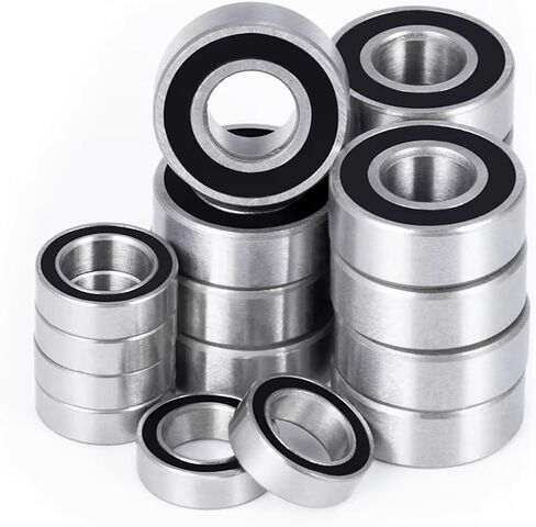 RC Repair Parts Compatible with Tamiya M05 M06 1/10 RC Car Bearing Upgrades Part Accessories 18Pcs Rubber Seal Sealed Ball Bearings Kit in Saudi Arabia