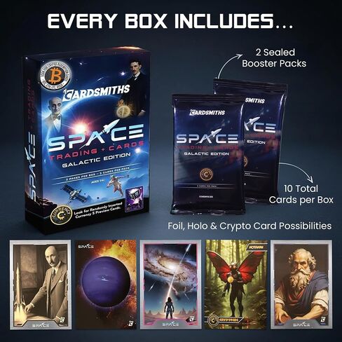 بطاقات Cardsmith Trading Card Card Galactic Edition Box in Kuwait