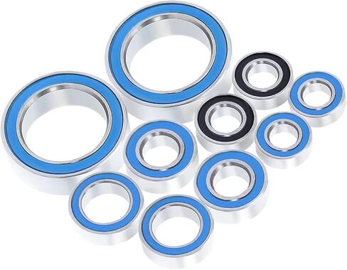 RC Car Upgrade Parts Compatible with TRX4-M for Bronco for Defender 1/18 RC Crawler Car Upgrade Parts 22Pcs Wheel Hub Axle Sealed Bearing Kit in Saudi Arabia
