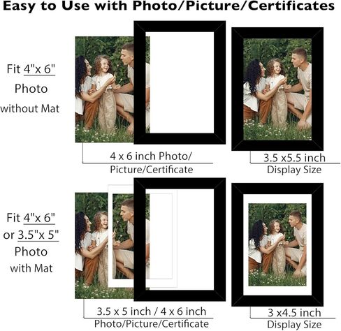 18 حزمة من إطارات الصور مقاس 11 × 14، عرض 8 × 10 مع حصيرة أو 11 × 14 بدون حصيرة، مجموعة إطارات حائط معرض أسود، مجموعة كبيرة من الإطارات مقاس 11 × 14 مكونة من 18 إطار صور ديكور جداري للتعليق على الحائط، أسود in Kuwait