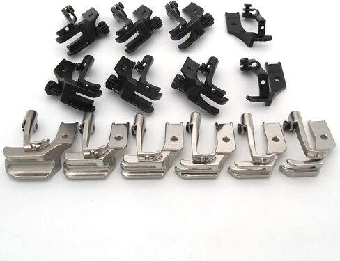 CKPSMS Brand-14SET Walking Presser feet Compatible with/Replacement for CONSEW Brand 206RB 226R 255 P1206RB Singer Brand 211A 211G 211W Single Needle Walking Foot Industrial Sewing Machine(KP-WF14) in Saudi Arabia