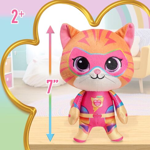 ما عليك سوى تشغيل Disney Junior Superkitties Su-Purr شحنة حيوانات صغيرة بحجم 7 بوصات ، Ginny ، Hitten ، Toys Fan Ages 2 Up Up in Kuwait