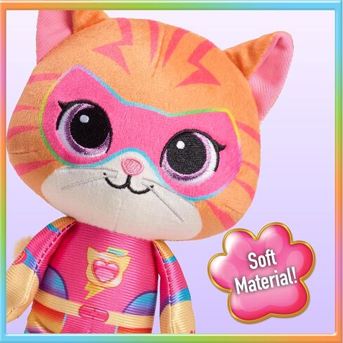 ما عليك سوى تشغيل Disney Junior Superkitties Su-Purr شحنة حيوانات صغيرة بحجم 7 بوصات ، Ginny ، Hitten ، Toys Fan Ages 2 Up Up in Kuwait