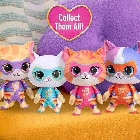 ما عليك سوى تشغيل Disney Junior Superkitties Su-Purr شحنة حيوانات صغيرة بحجم 7 بوصات ، Ginny ، Hitten ، Toys Fan Ages 2 Up Up in Kuwait