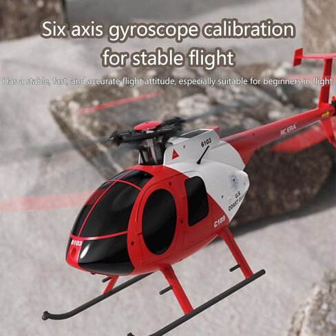 1/28 مروحية RC للبالغين ، عصر RC C189 MD500 طراز طائرات الطائرات الصغيرة ، 2.4G 4CH طائرة مراقبة عن بعد أحادية الدوران مع الإقلاع/الهبوط من مفتاح واحد in Kuwait