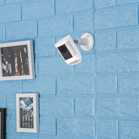 2Pack Camera Mounting Brackets Wall Mount for Rin g Stick Up Cam/Rin g Indoor Cam/Wyze Cam/Eufy Cam/Arlo Cameras, Fits All Cameras with Standard 1/4 Threaded Holes in Saudi Arabia