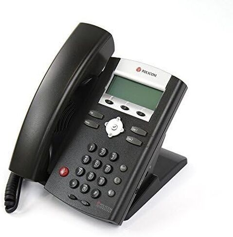 Polycom Soundpoint IP 331 Poe Poe ، مزود الطاقة غير مدرج (متجدد) in Saudi Arabia