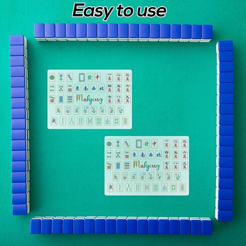 BOXOB 4pcs Mahjong Tile Mixer Shuffler, Fast Plastic Mahjong Shuffler Cards Mixing Tool for Shuffling Tile Portable Accessories Gifts for Lovers Playing Game in Saudi Arabia