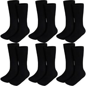 Shinymoon 6 Pair Seamless Afo Interface Socks Sensory Seamless Interface Cotton Non Binding Socks in Kuwait