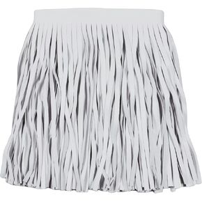 3 Meters Double Side PU Leather Fringe Trim, 8 Inch Wide PU Faux Leather Fringe Trim for DIY Lamp Shade Bag Sewing Dress Crafts Skirt Decoration (Black) in Kuwait