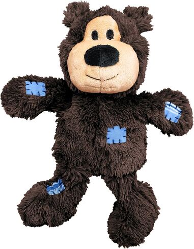 Kong XL 2 Pack - Tofer Plush Dog Toy للسلالات الكبيرة - متينة ، محبوب وصرير - مثالي للعب والراحة (Moose/Alligator) in Saudi Arabia