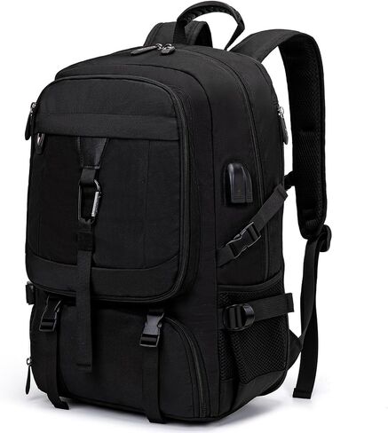 Unisex 17 Laptop Travel Backpack Waterproof with Usb Port,Carry on Backpacks,Expandable,Outdoor and Work in Saudi Arabia