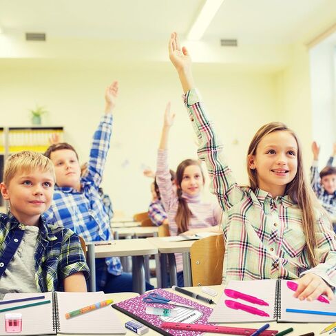 6 مجموعات العودة إلى اللوازم المدرسية 72 جهاز كمبيوتر لكل مجموعة مرمى الابتدائية المستلزمات الثانوية الثانوية. in Kuwait