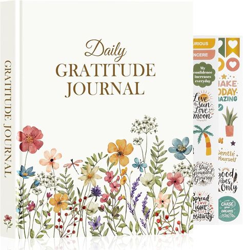 Lanpn Daily Gratitude Journal for Woman Men, 4 Month Affirmation & Mindfulness Planner, 7.8"x9.2" The 5 Minute Grateful Guided Diary, Undated Reflection Notebook with Positivity Prompts & Quotes in Saudi Arabia
