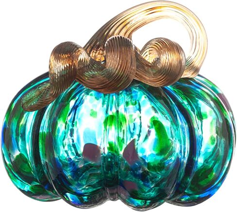 يدوي الزجاج المنفوخ اليقطين عيد الشكر عيد الهالوين ديكور الخريف المنزل الحصاد الزفاف والخريف رف الزخارف الورق والزخارف الزخارف الطاولة in Kuwait