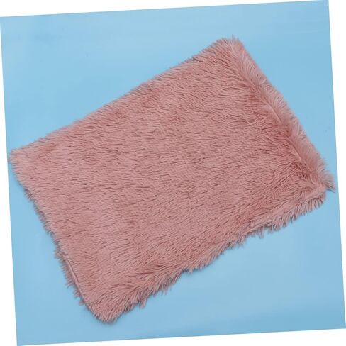 BESTonZON 1Pc Plush Pet Blanket Soft Warm Dog Cat Sleep Mat Cozy S Pink for Pets Comfortable Fleece Throw for Indoor Use for Cuddling and Relaxation in Saudi Arabia