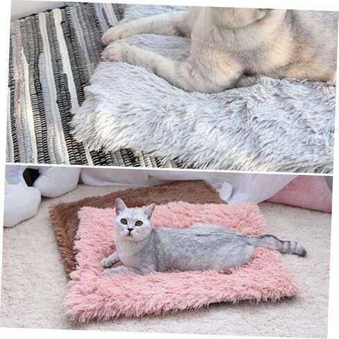 BESTonZON 1Pc Plush Pet Blanket Soft Warm Dog Cat Sleep Mat Cozy S Pink for Pets Comfortable Fleece Throw for Indoor Use for Cuddling and Relaxation in Saudi Arabia