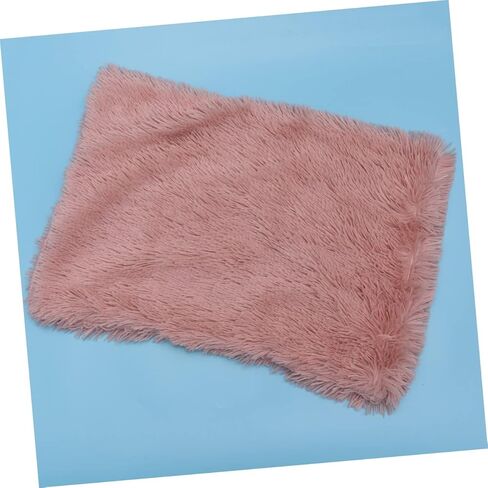 BESTonZON 1Pc Plush Pet Blanket Soft Warm Dog Cat Sleep Mat Cozy S Pink for Pets Comfortable Fleece Throw for Indoor Use for Cuddling and Relaxation in Saudi Arabia