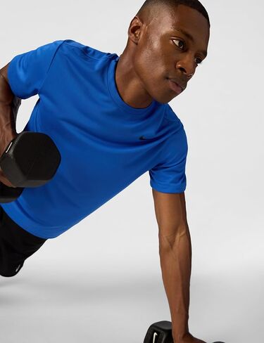 Nike Men's Dri-Fit Legend Fitness T-Shirt White | Black XL in Saudi Arabia