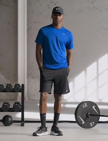 Nike Men's Dri-Fit Legend Fitness T-Shirt White | Black XL in Saudi Arabia