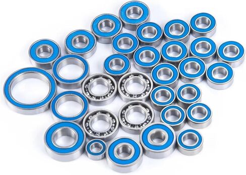 RC Car Upgrade Parts Compatible with Axial for Capra 1.9 for Unlimited for Trail for Buggy 1/10 RC Car Replacement Parts 32PCS Metal Sealed Bearing Set in Saudi Arabia
