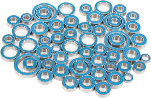 RC Repair Parts Compatible with TRX6 G63 for Chassis 6X6 Axles Transmission Replacement Parts 55PCS Metal Sealed Bearing Set for 1/10 RC Crawler in Saudi Arabia