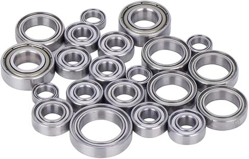 أجزاء إصلاح RC متوافقة مع Traxxas BL-2S ل Slash 4x4 4WD Ball Ball Bearings عالية الأداء 21 PCS مختومة ل 1/10 RC Modelly Models in Saudi Arabia