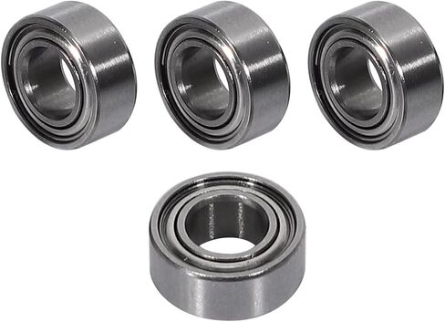 Compatible with JLB for Racing for Cheetah 1/10 Brushless RC Car Parts Accessories 4 Pcs Ball Bearing(5X10X4MM) BE002 RC Car Accessories in Saudi Arabia
