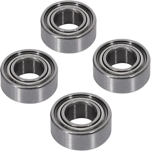 Compatible with JLB for Racing for Cheetah 1/10 Brushless RC Car Parts Accessories 4 Pcs Ball Bearing(5X10X4MM) BE002 RC Car Accessories in Saudi Arabia
