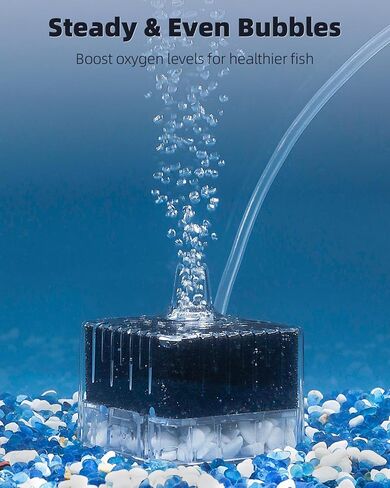 Pawfly Aquarium Sponge Filter, Sponge Filter for Fish Tanks up to 5-40 Gallons, Small Fish Tank Filter with Foam and Air Stone (Air Pump Not Included) in Saudi Arabia