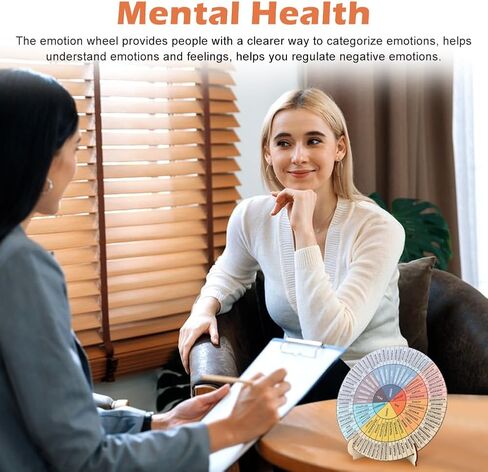 مشاعر عجلات مكتب مكتب ديكور ديكور عواطف مزدوجة من جانب العواطف المكتبية للصحة العقلية مع منصة مستشار المدرسة ، معالج المشورة in Kuwait