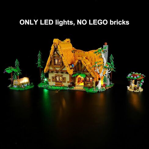 Vaodest LED Light for Lego Stitch 43249 Set,Design and Configuration Compatible with Lilo and Stitch Lego Model (LED Light Only, Not Building Block Kit) in Saudi Arabia