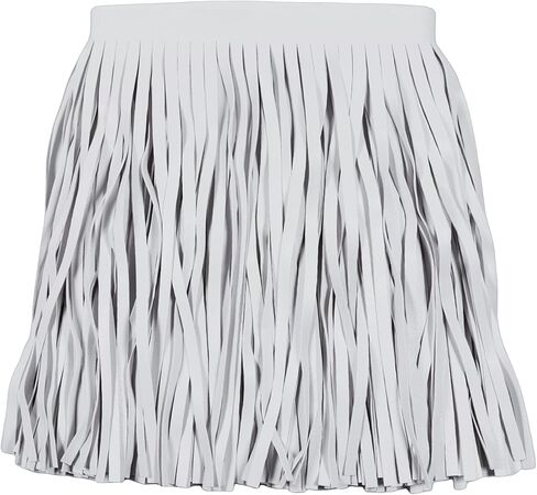 3 Meters Double Side PU Leather Fringe Trim, 8 Inch Wide PU Faux Leather Fringe Trim for DIY Lamp Shade Bag Sewing Dress Crafts Skirt Decoration (Black) in Kuwait