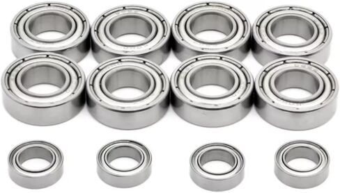 RC CAR Parts متوافقة مع ZD للسباق DBX07 EX07 1/7 RC CAR Parts Parts Accessories 14PCS الصلب الكرة المحمل 8109 in Saudi Arabia
