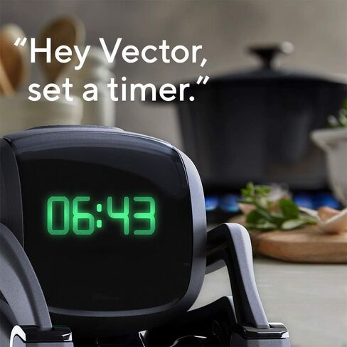 Vector Robot by Anki ، وهو روبوت منزلي يتسكع ويساعد في التعرف على الوجه ، مع Amazon Alexa مدمج لمدة 5-99 سنوات in Saudi Arabia