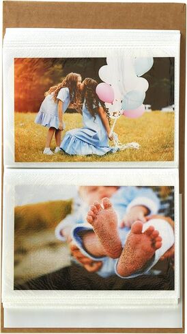 LoveWlc My First Family Album Keepsake 4x6 مع 100 جيوب ، ألبومات صور الطفل منظم هدية عيد الميلاد الأولى للأطفال الصغار in Kuwait