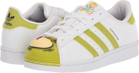 Superstar EL (Infant/Toddler) Black/White/Black 6 Toddler in Kuwait