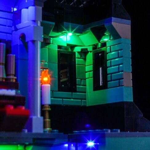 إضاءة LED متوافقة مع LEGO 31167 Haunted Mansion ، Music Version Light Kit متوافق مع Lego Creator 3 في 1 31167 مبنى المنزل ، نموذج غير مدرج in Saudi Arabia